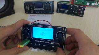 TDM157 MP3 PLAYER MODULE MP3 MODULE  20170628 [upl. by Ogires]