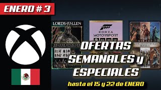 📢OFERTAS SEMANALES y ESPECIALES con muchos COMPLEMENTOS  XBOX MÉXICO  🇲🇽 ENE 2024 [upl. by Lopes]