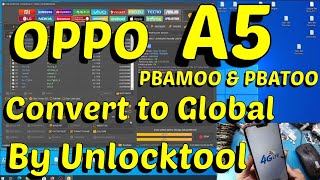 OPPO A5 PBAMOO amp PBATOO Convert to Global By Unlocktool [upl. by Itsirhc367]