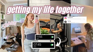 💌 VLOG Schlafrhythmus endlich fixen Social Media Detox Gym Workout amp Ausmisten 🧚🏻 Miss Aliana [upl. by Vasquez]