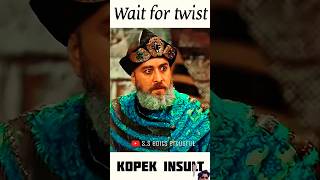 sadettin kopek insult 😋 funny reaction 🤣 ertugrul facts historyofislam [upl. by Ellingston]