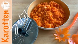 Karottensalat gerieben mit dem Thermomix  Styler [upl. by Noby]