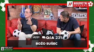 A1 Nogometni Podcast 231 QampA 231  Božo Sušec [upl. by Sholley68]