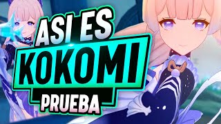 ¡KOKOMI PERMA HYDRO  Primeras impresiones y posibles BUILDS de Sangonomiya Kokomi  Genshin Impact [upl. by Dnaltiac637]