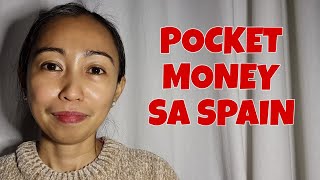 MAGKANONG POCKET MONEY PAPUNTA NG SPAIN  OFW IN EUROPE  MADEL DELOS REYES [upl. by Sucramad]