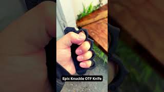 Epic Knuckle OTF Knife – The Ultimate Tactical Tool [upl. by Cirle]