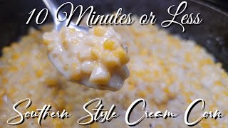 How to Make Sweet Southern Style Cream Corn In Under 10 Minutes [upl. by Alessandra]