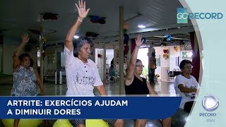 ARTRITE EXERCÍCIOS AJUDAM A DIMINUIR DORES [upl. by Voccola]