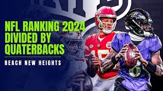 Ranking 2024 NFL Divisions by Quarterbacks nflquarterbacks nflrankings [upl. by Kalbli]