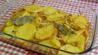 Cómo hacer patatas panadera especiadas Una guarnición deliciosa y muy fácil [upl. by Laubin736]