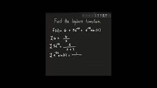 Random Laplace Transform Problem 3 [upl. by Eissac673]