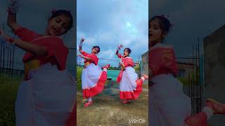 Fagunero Mohonai 20  nandysisters dance bhoomi youtubeshorts [upl. by Omle889]