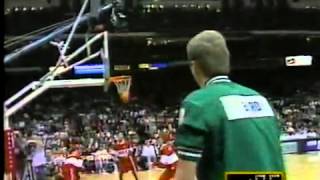 Larry Birds Legendary Moment in the Three Point Shootout [upl. by Feil]