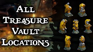 ALL Sea of Thieves VAULT LOCATIONS  NONONSENSE GUIDE [upl. by Parrott]