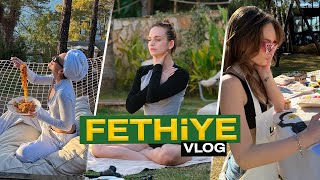 FETHİYE’DE TATİL VLOG Haftalık Vlog  cemresolmaz [upl. by Senoj]