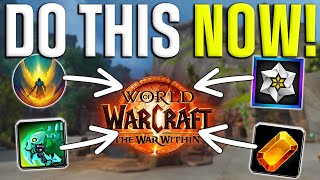 TOP 5 Ways To Get Ready For The War Within Do This Before Launch  World of Warcraft [upl. by Kantos]