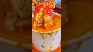 Do you like sea food boiled shorts shortvideo reels food seafood lobster trending foryou [upl. by Aletha240]