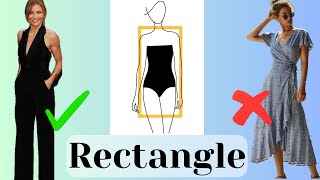 How to Dress a Rectangle Body Shape [upl. by Rie337]