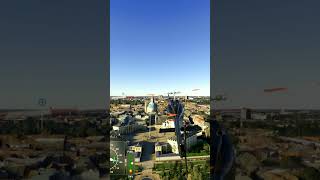 1456MICROSOFT FLIGHT SIMULATOR COPENHAGEN DENMARK copenhagen denmark [upl. by Radbourne]