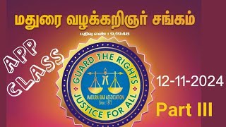 Essential Commodities Act Prostitutions Prevention Act amp IT Act Madurai Bar Association Coaching [upl. by Riordan697]