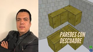 El SECRETO de los esquineros de cocina en paredes con descuadre B [upl. by Burck]