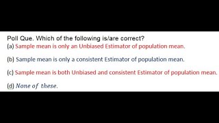 Estimation Lecture3 Consistent Estimator [upl. by Annuahs]