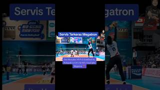 Megawati Servis terkeras amp sabet MVP di prtandingan REDSPARK VS GS CALTEX megatron videoshort Mvp [upl. by Selym693]