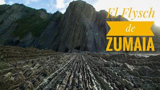 El Flysch de Zumaia a vista de dron ¿Qués es un Flysch¿Cómo se forma [upl. by Cranford]