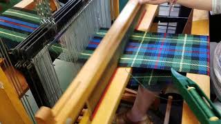 How a Scottish Tartan is Woven [upl. by Allekram63]