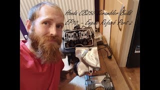 Honda cb250 scrambler build EP10  engine refurb part 2 buffing the ally covers [upl. by Schiff703]