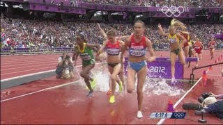 Womens Steeplechase Highlights  3000m Heats  London 2012 Olympics [upl. by Arriet312]