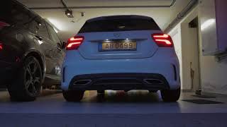 2016 Mercedes A250 Sport 4Matic  Cold Start Stock Exhaust Sound and Revs [upl. by Munro]