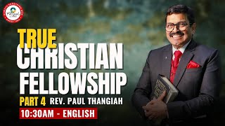 🔴🅻🅸🆅🅴 1030am English  Sunday Service  Rev Paul Thangiah  FGAG Church  Kannuru [upl. by Pooh268]