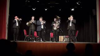 Mnozil Brass Lonely Boy COVER  VIVO BRASS QUINTET [upl. by Arlynne]