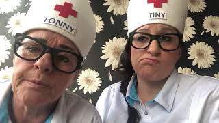 Kerstvlog Tiny en Tonny Joris Zorg [upl. by Rebmik]