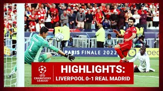 HIGHLIGHTS Liverpool 01 Real Madrid  Heartbreak for the Reds in Paris [upl. by Llewkcor]