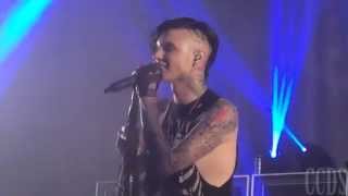 Black Veil Brides  Goodbye Agony  Live at Cardiff University 031014 [upl. by Stinson634]