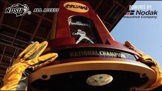 NDSU Football Championship Week Championship Tradition [upl. by Yllrebmik]