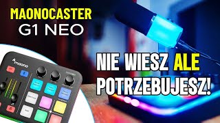 Ten mikser odmieni Streamerke 🤯🎙️Recenzja Maonocaster G1 NEO maono maonopd100x maonog1neo [upl. by Nodnart]