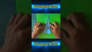 how to make paper flying ninja Blade shorts [upl. by Coopersmith]