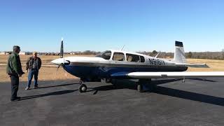 Taking home the new 1992 Mooney TLS Bravo [upl. by Leikeze]