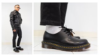 How To Style Dr Martens 1461 Made In England l Reviews And Haul [upl. by Niehaus]