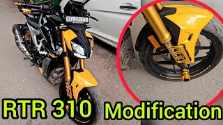 🔥Apache RTR 310 Modification Cost🔥  XONEABHI [upl. by Abernon823]