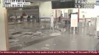 Live footage of the 89 Earthquake in Japan as it was occurring [upl. by Murton]