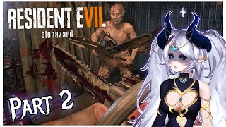 Knife to a car fight  Resident Evil 7 Playthrough  Part 2 [upl. by Ahsikcin]