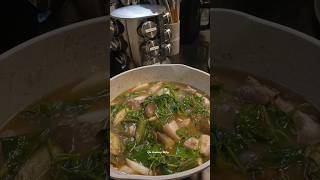 Sinigang Na Baboy With Gabi Pork Sinigang Recipe  The Cooking Wifey [upl. by Martine]