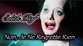 Edith Piaf  Non Je Ne Regrette Rien TRADUÇÃO [upl. by Anitra491]