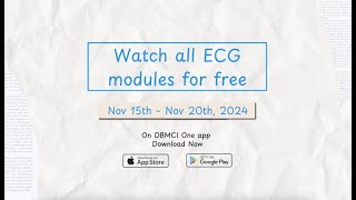 Access all ECG modules for free on DBMCI One [upl. by Asyen]