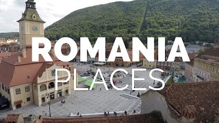 10 Best Places to Visit in Romania  Travel Video [upl. by Herby]