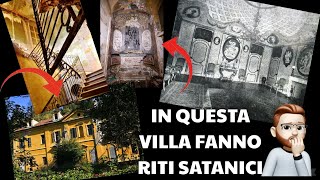 SEGNI DI RITI SATANICI NELLA VILLA DEL DIAVOLO urbex urbexitalia [upl. by Elrod496]